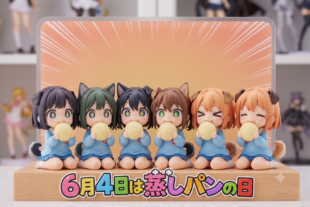 ６月４日は蒸しパンの日