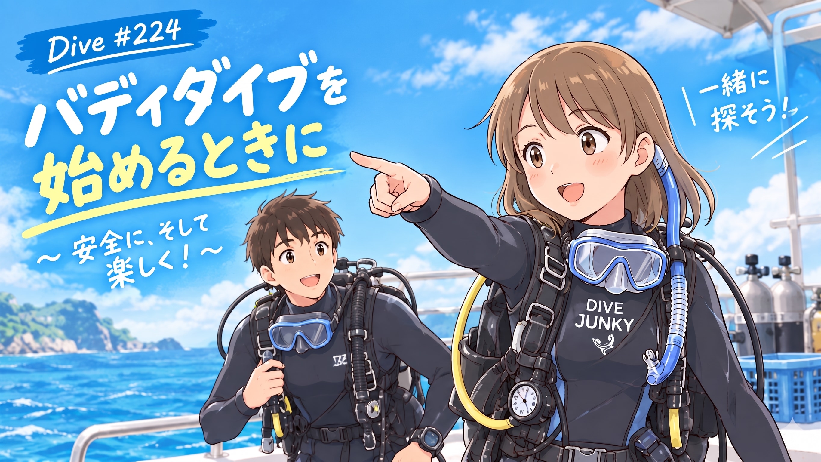 Dive #224 バディダイブを始めるときに | の人気AIイラスト・グラビア