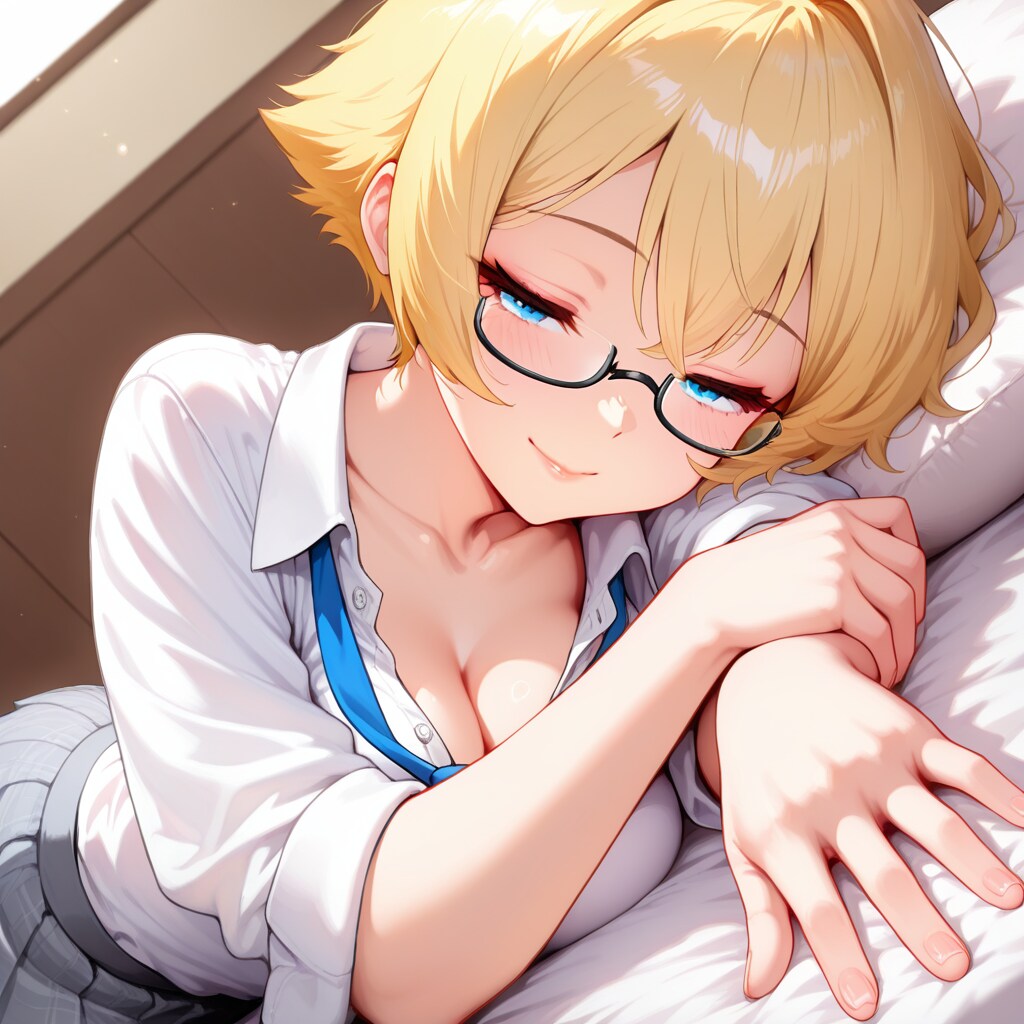 一緒に、寝よう～♡ | の人気AIイラスト・グラビア