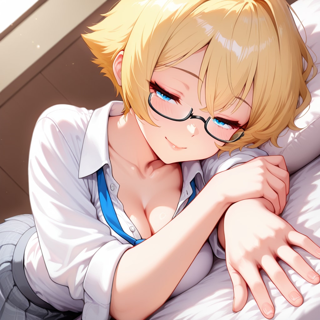 一緒に、寝よう～♡