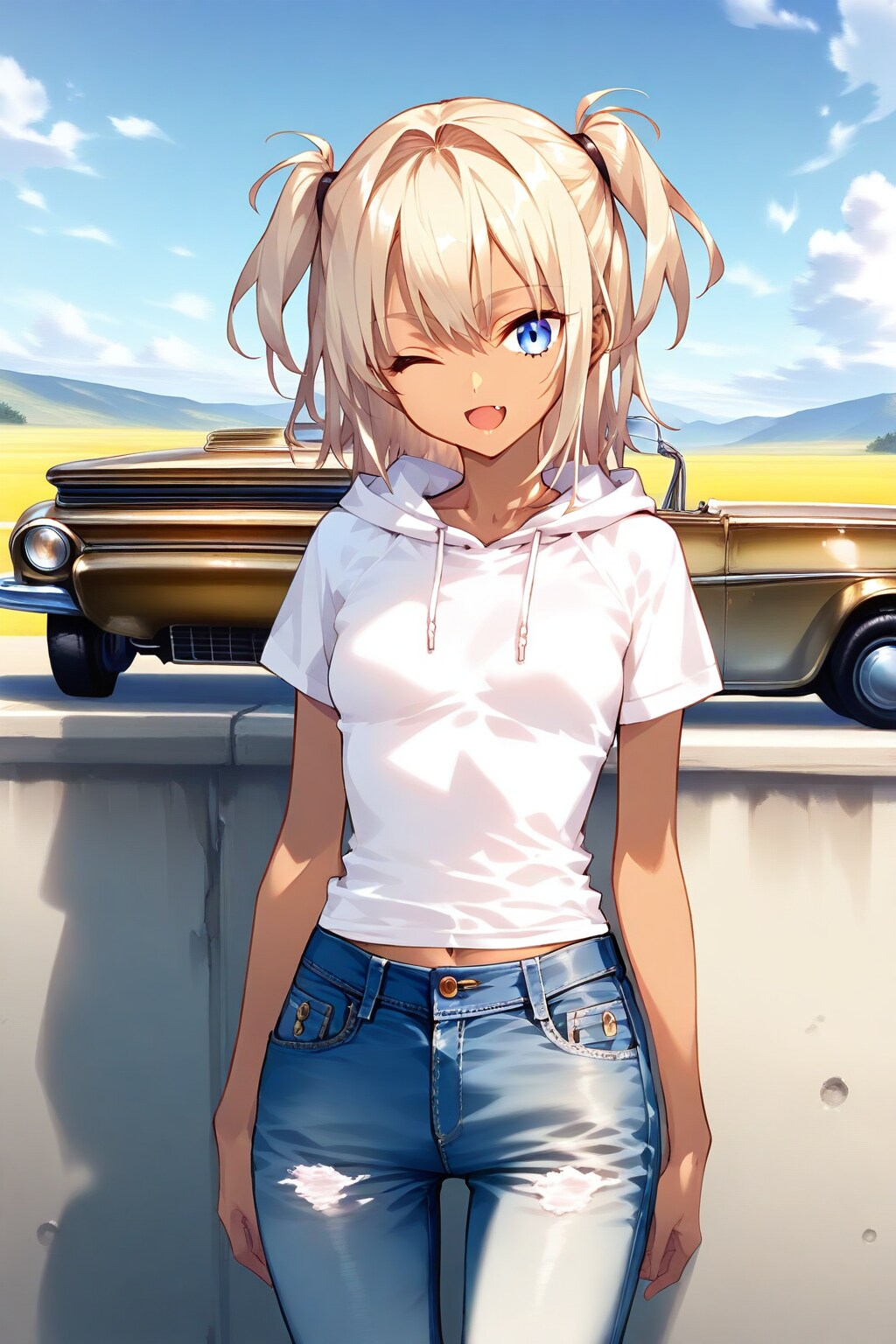 褐色　２