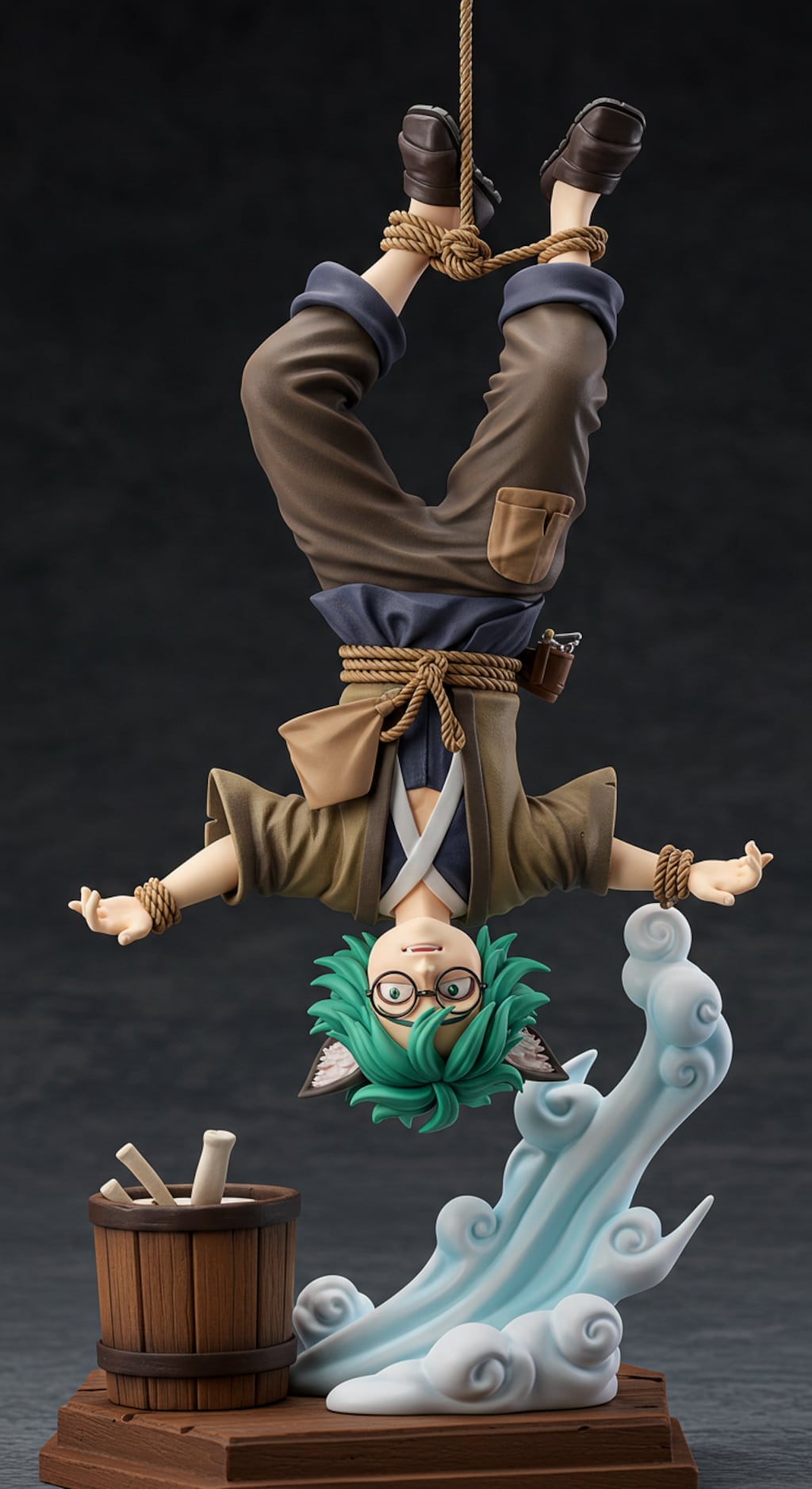 逆さづりフィギュア