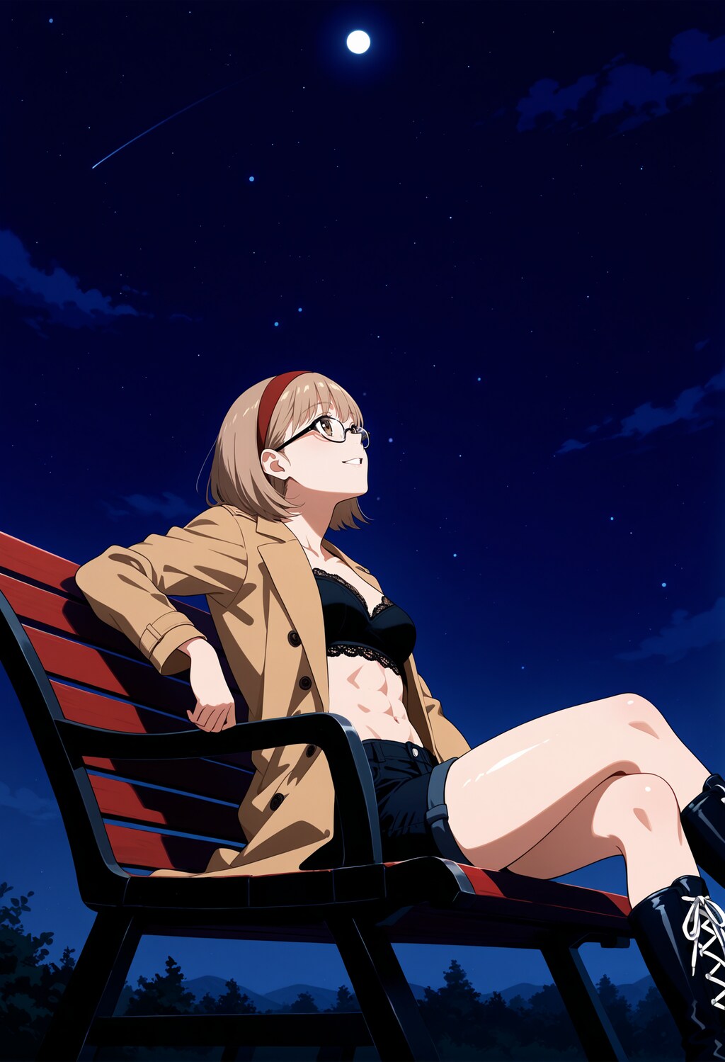 【今日の腹筋】冬の夜空