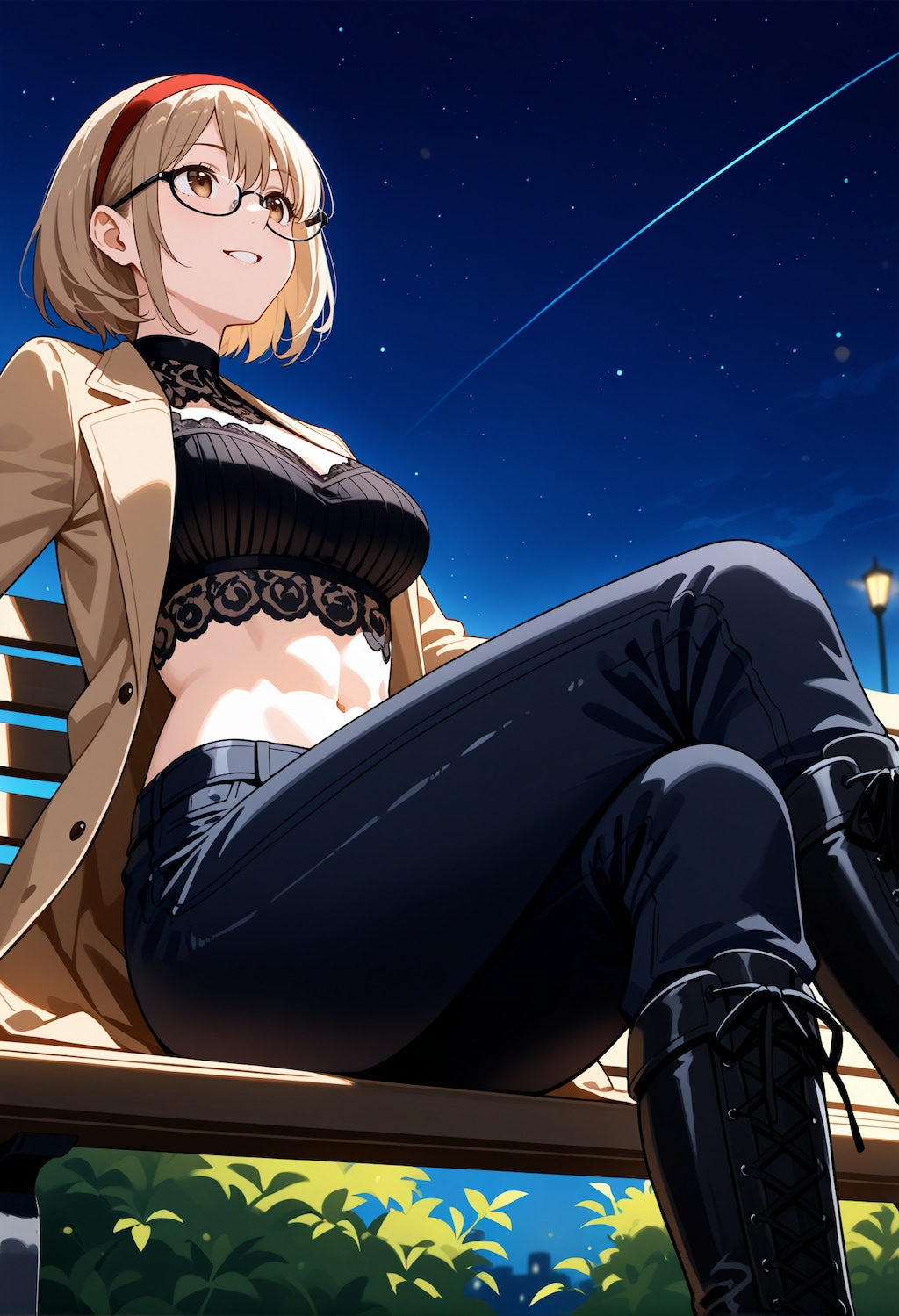 【今日の腹筋】冬の夜空