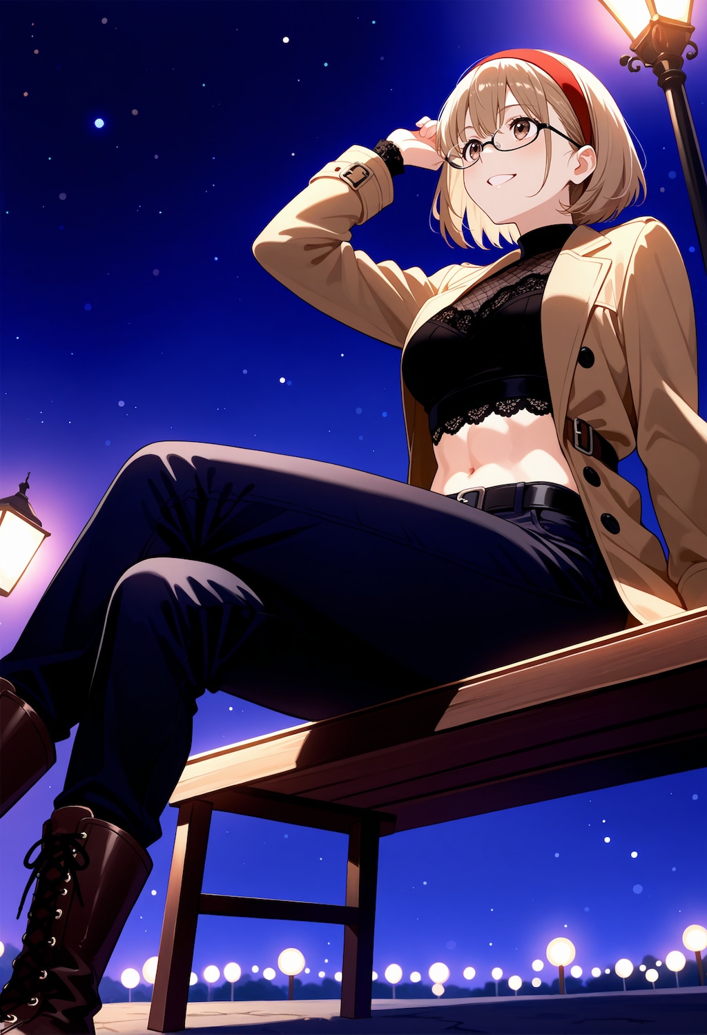 【今日の腹筋】冬の夜空