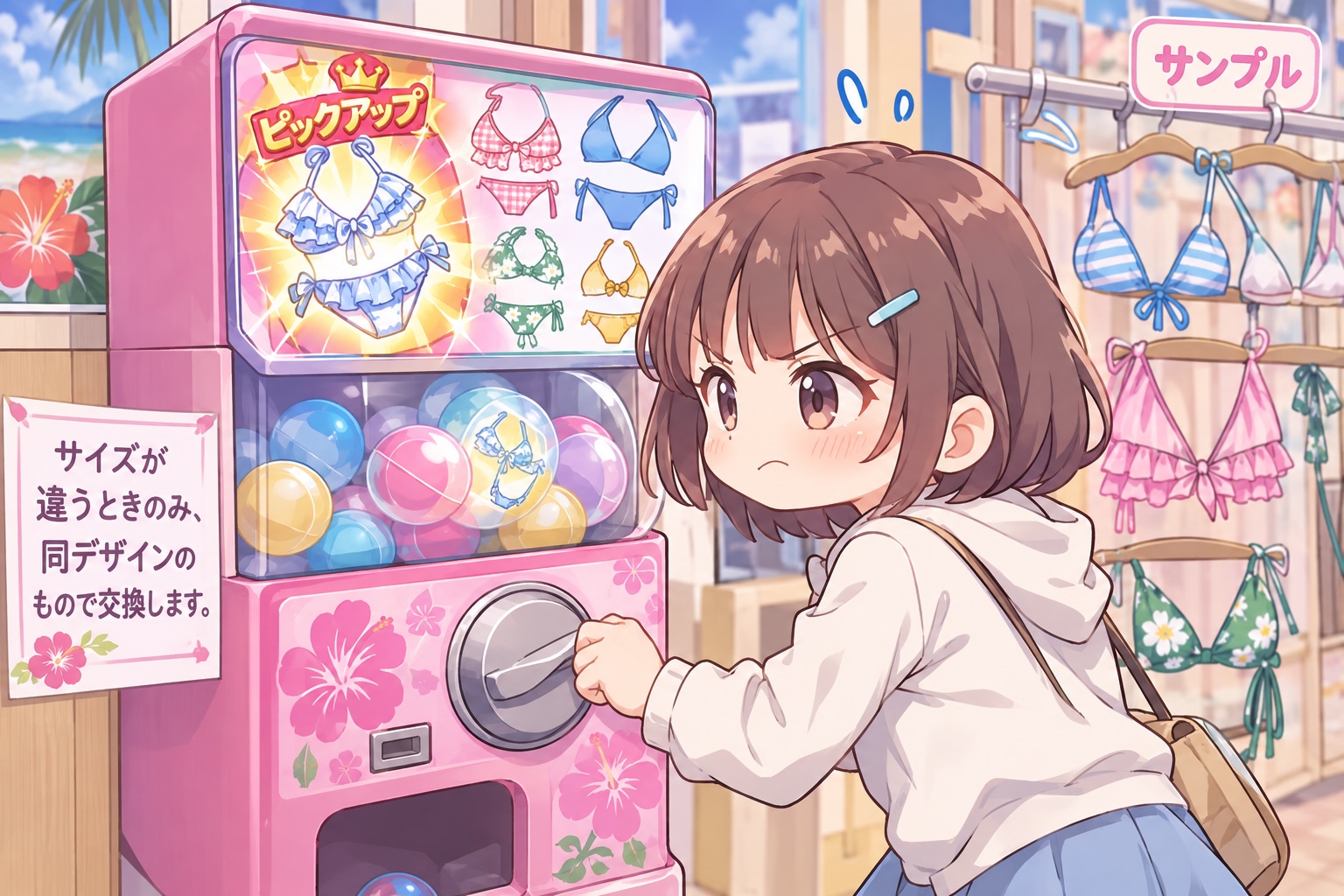 水着ガチャ | の人気AIイラスト・グラビア