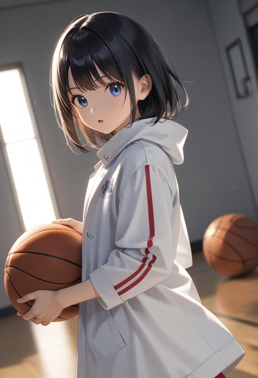 バスケ部の少女