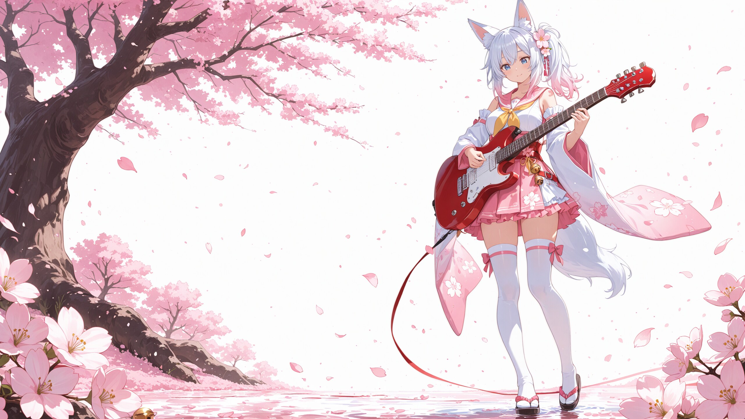 桜吹雪とディストーション