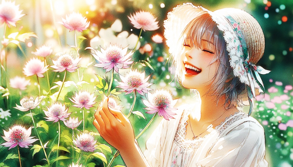 誕生花　0606 アストランティア