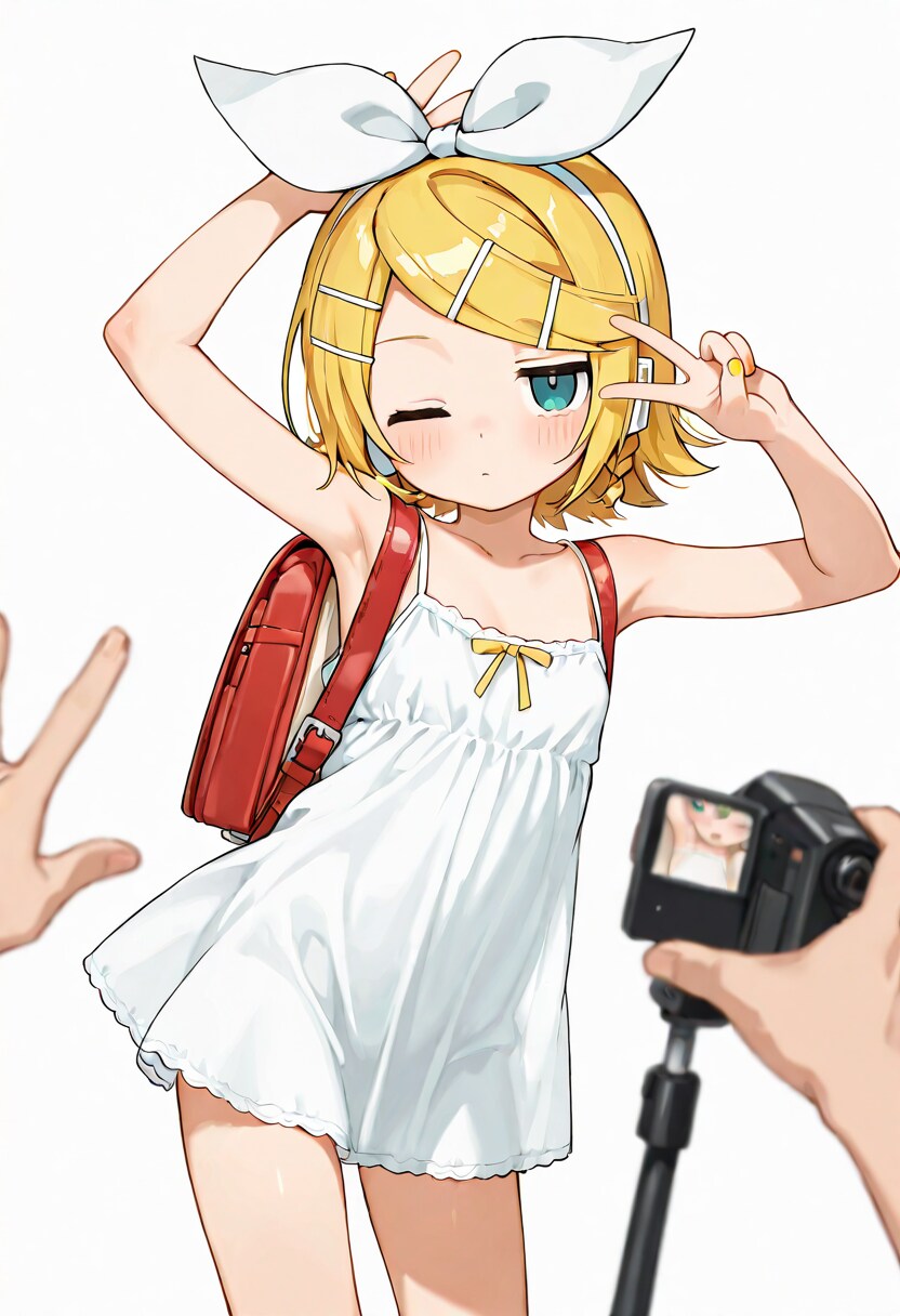 20語でバナーの子の真似ッ子りんちゃん