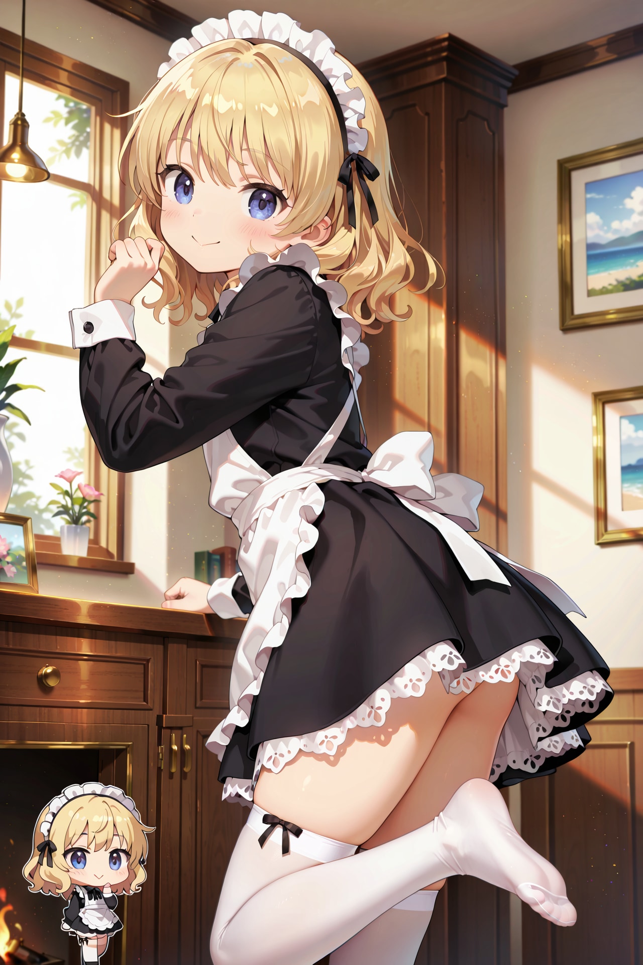 ロリメイドちゃん Z428 | の人気AIイラスト・グラビア