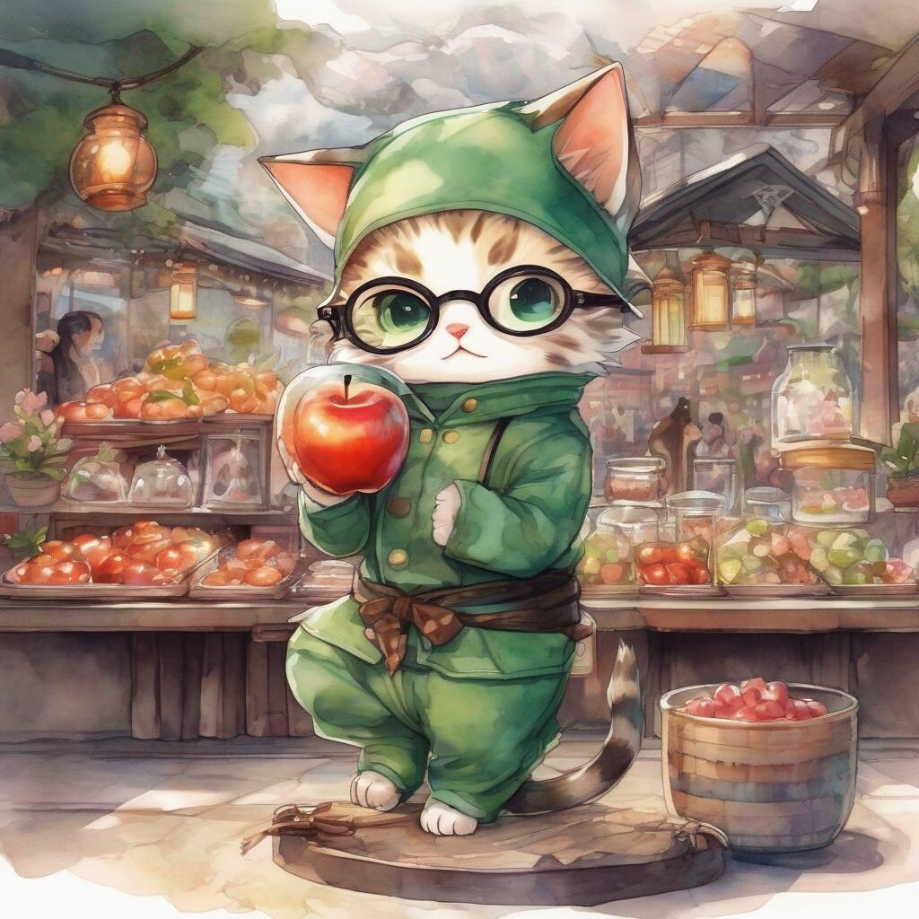 頭にりんごを乗せましょう