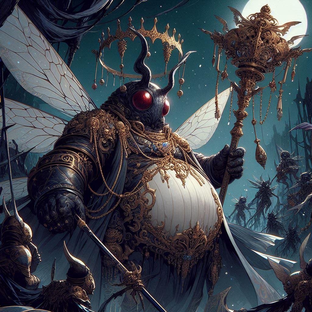 虫のデーモンロード | の人気AIイラスト・グラビア