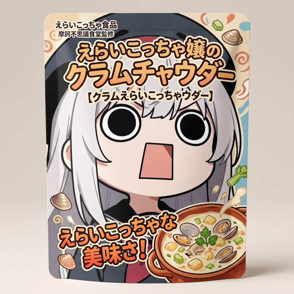 クラムチャウダーえらいこっちゃ嬢