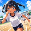 走るこなつちゃん 5枚目