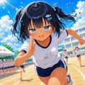走るこなつちゃん 4枚目