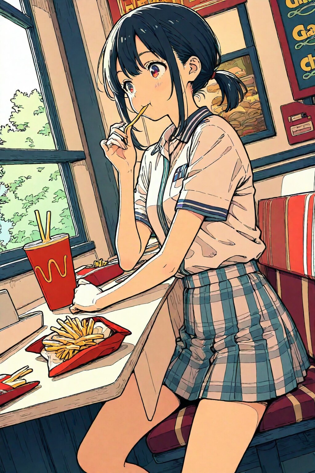 フライドポテトおいしい | の人気AIイラスト・グラビア