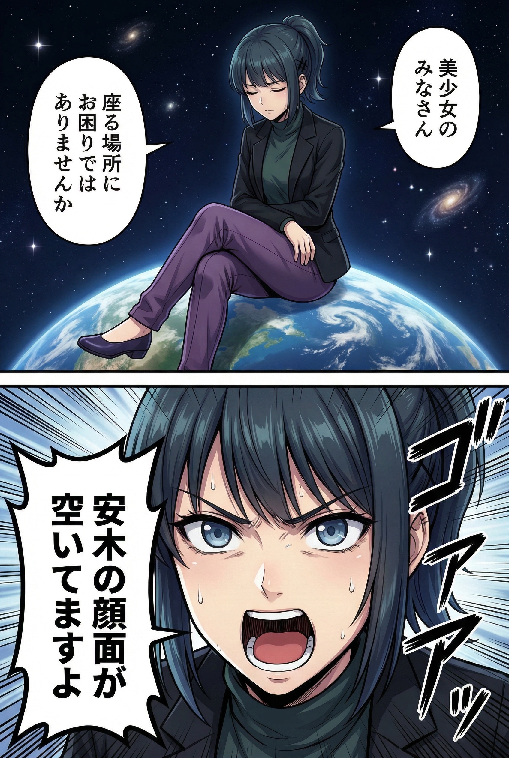 さあ、座るんだ！！ | の人気AIイラスト・グラビア