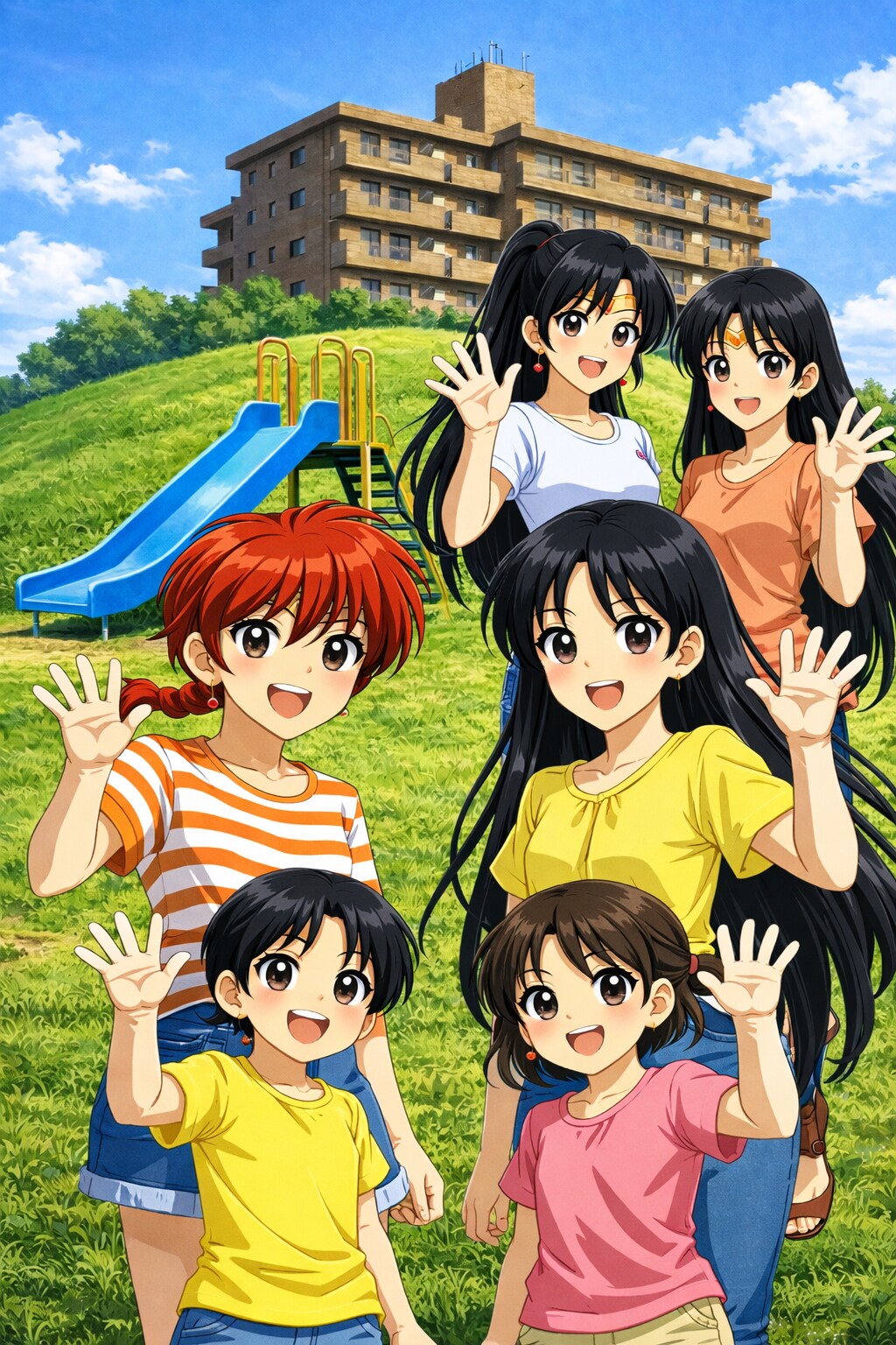 火野家の休日 | の人気AIイラスト・グラビア