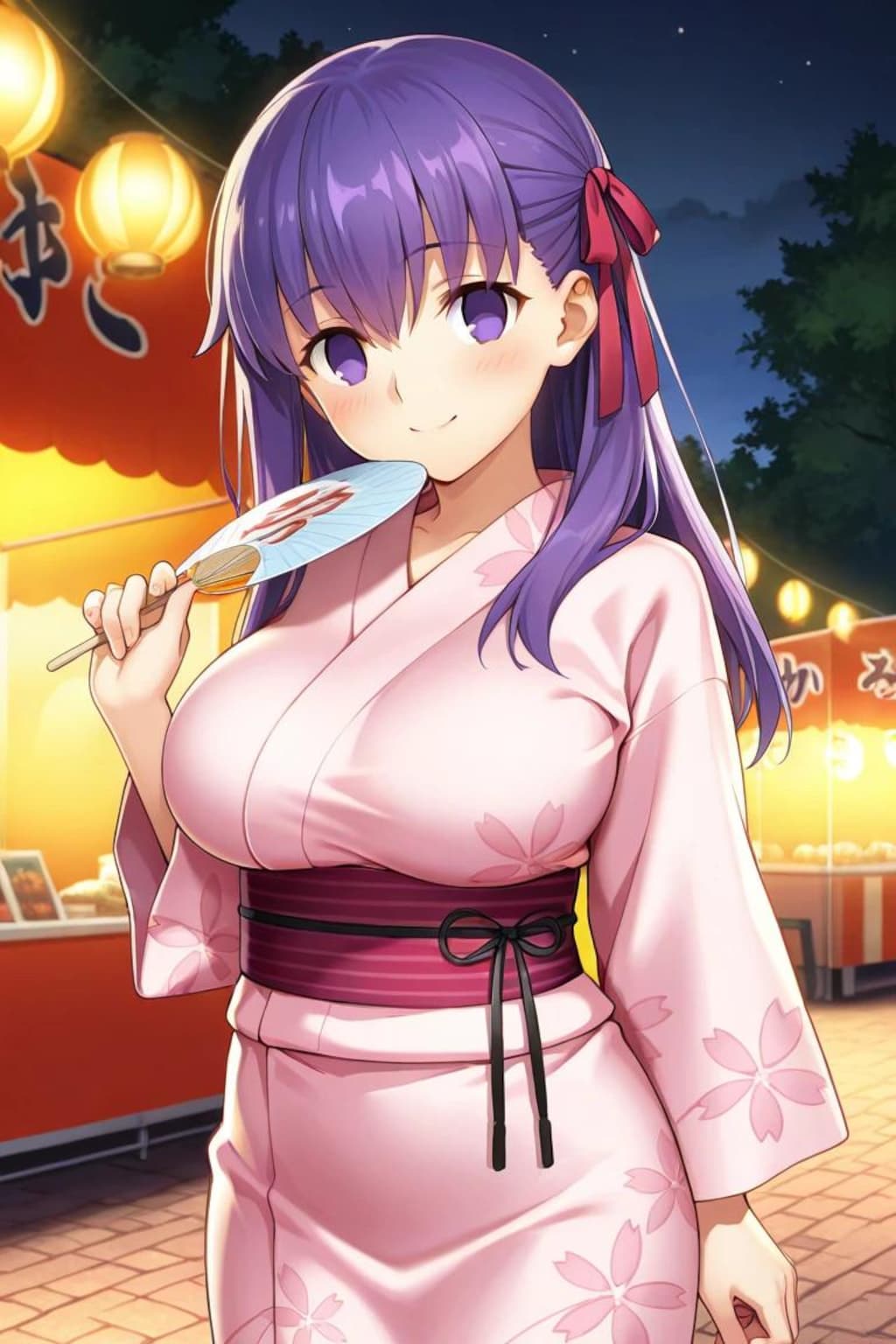 Fate/stay nightの夏祭り