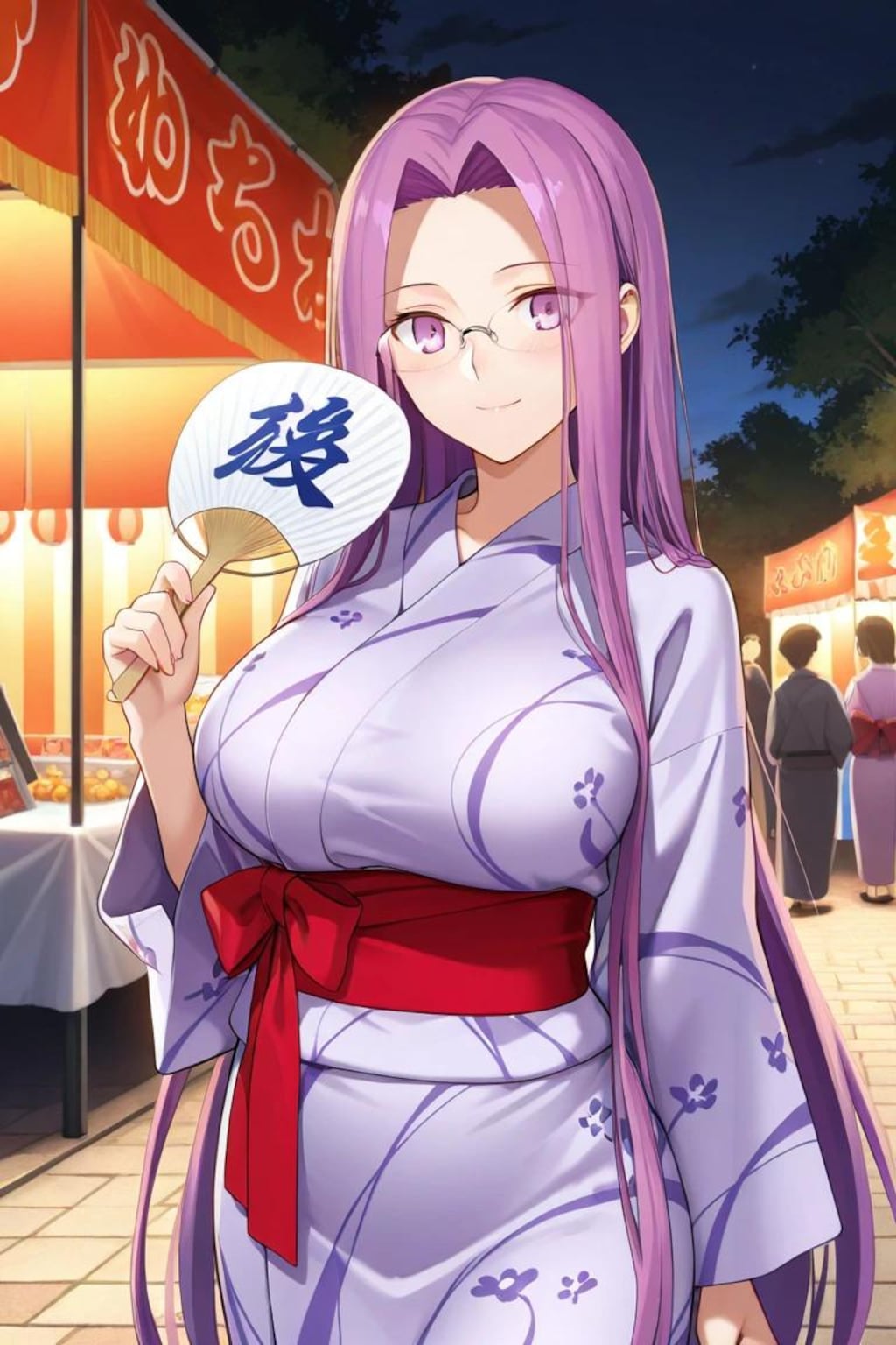 Fate/stay nightの夏祭り