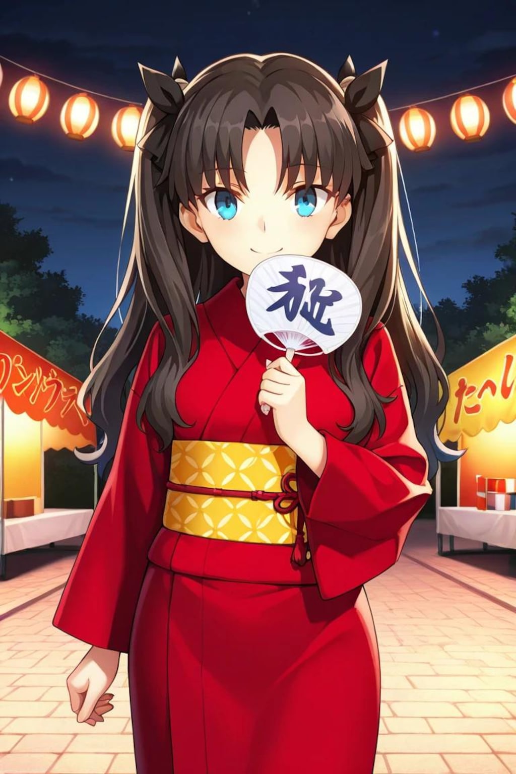 Fate/stay nightの夏祭り