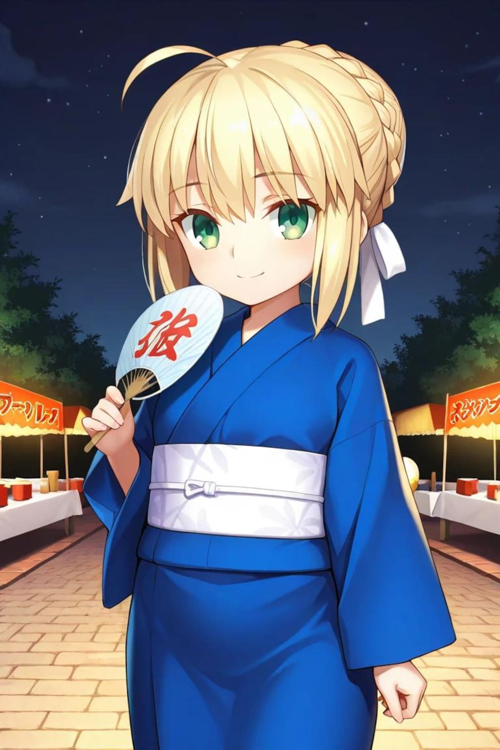 Fate/stay nightの夏祭り