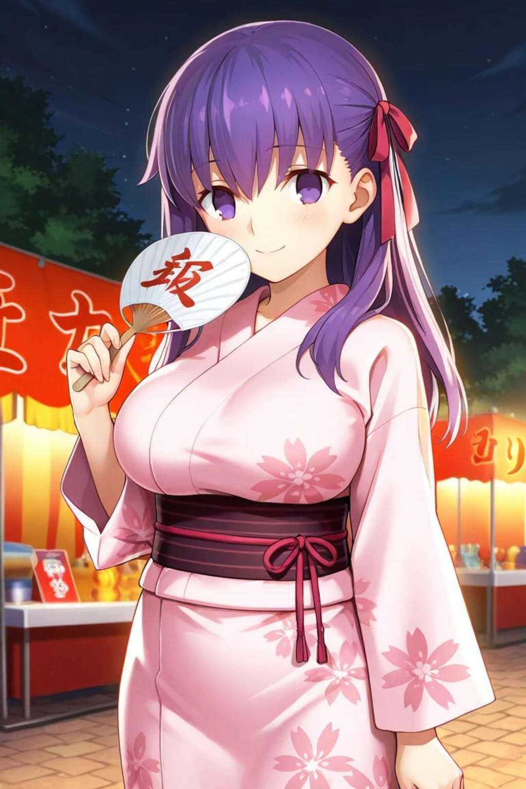 Fate/stay nightの夏祭り