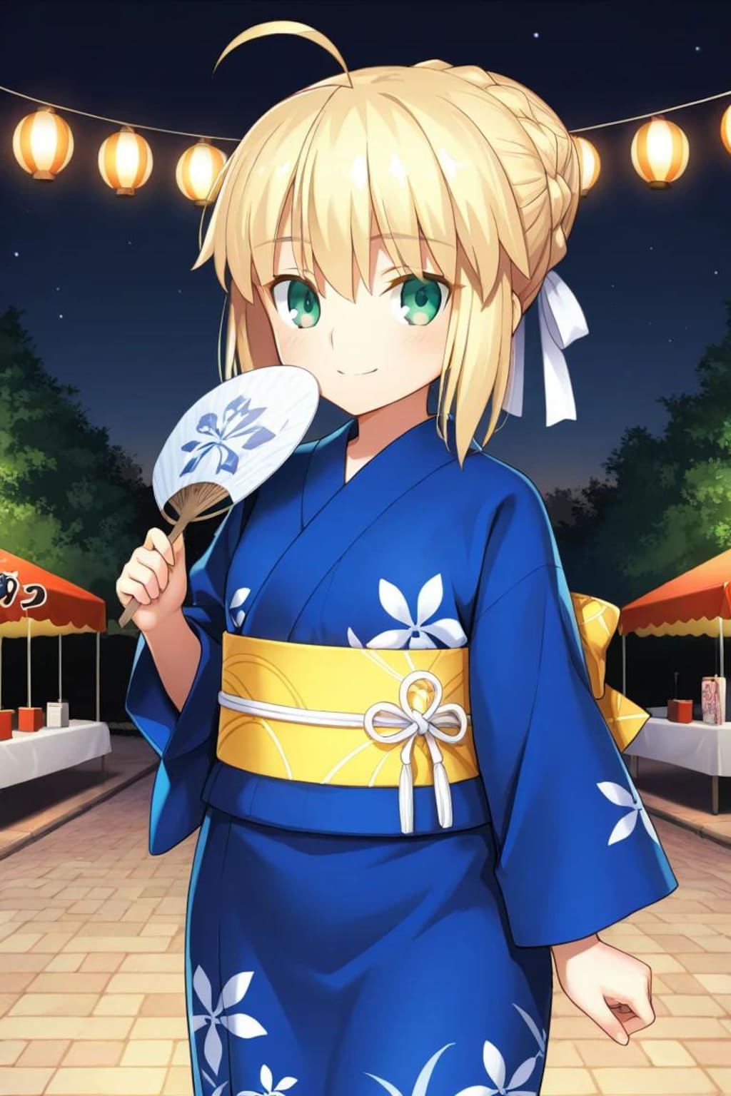 Fate/stay nightの夏祭り