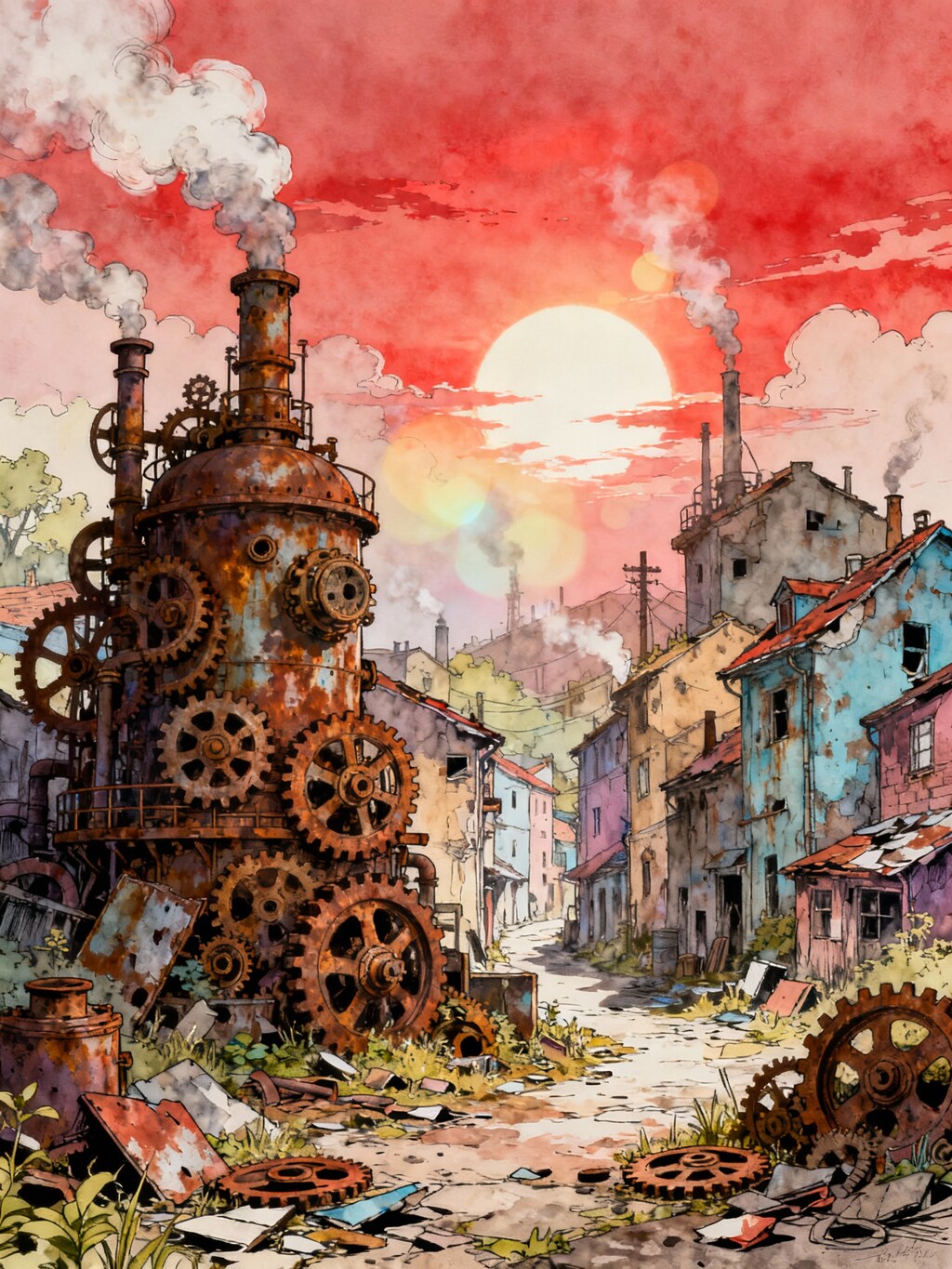 加速する汚染環境