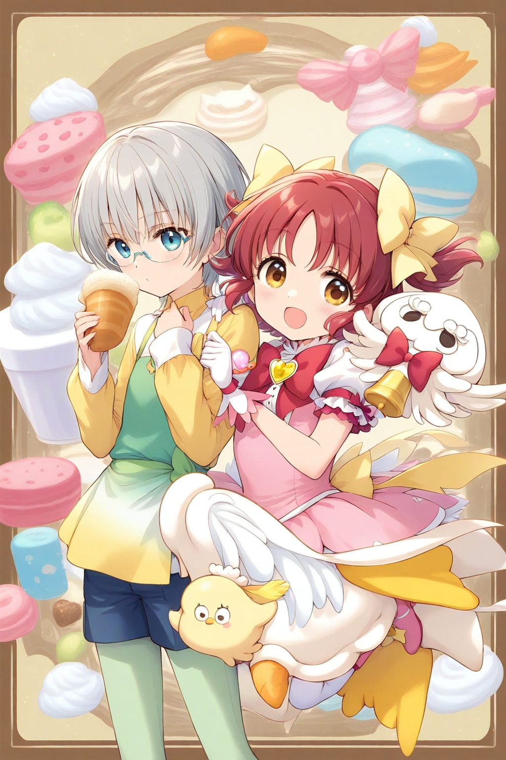 お菓子い | の人気AIイラスト・グラビア