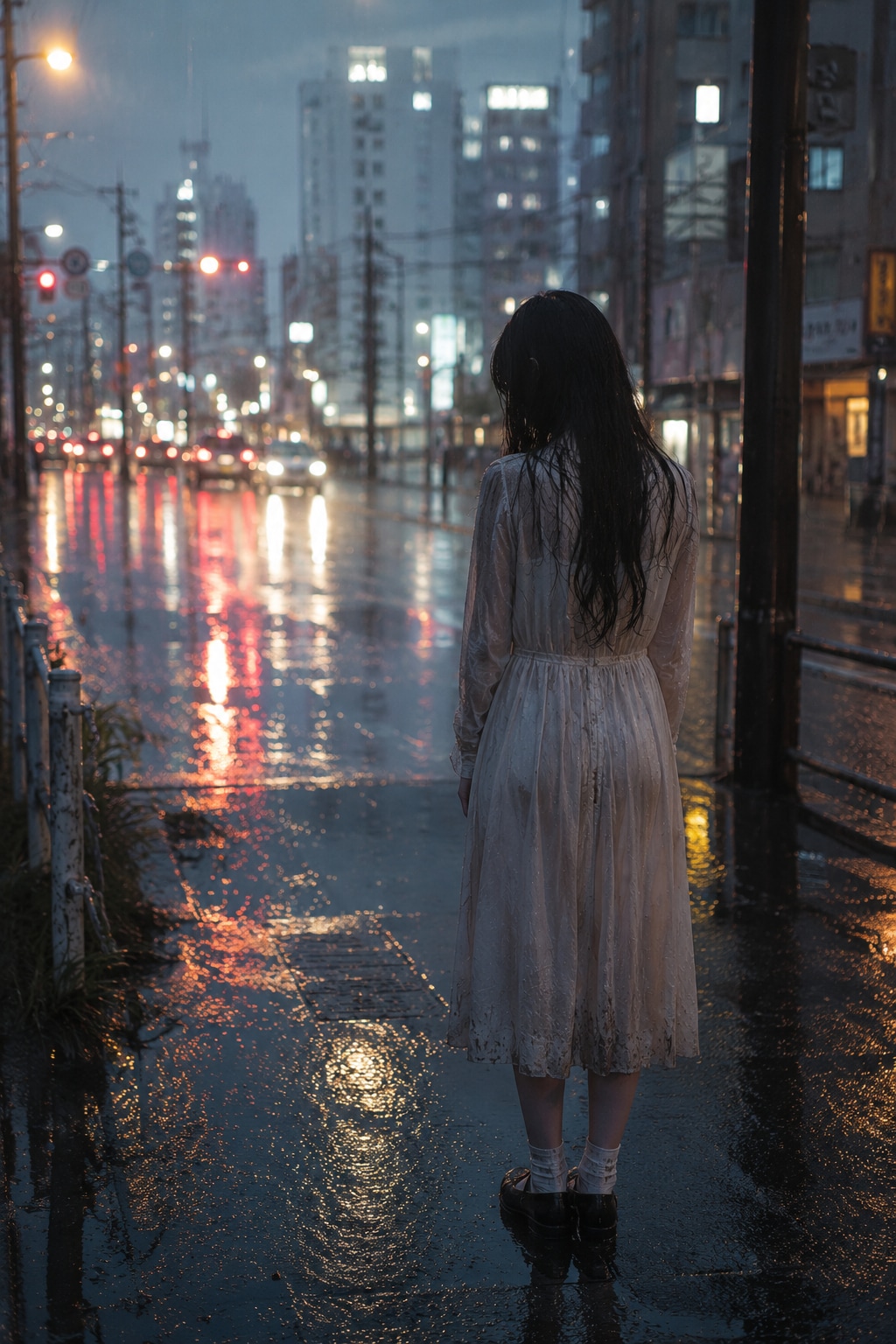 長い髪の少女