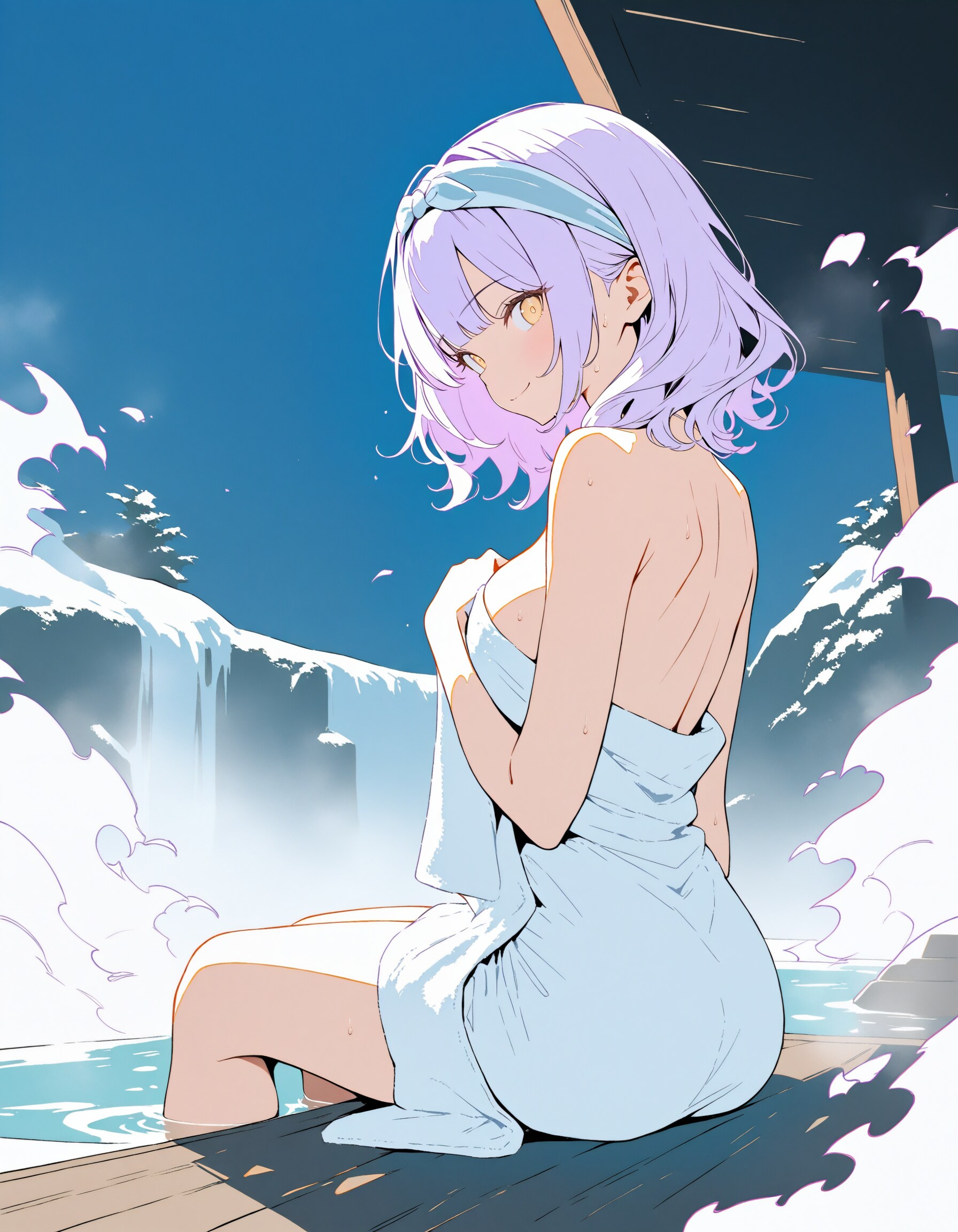 温泉で姉さんXL