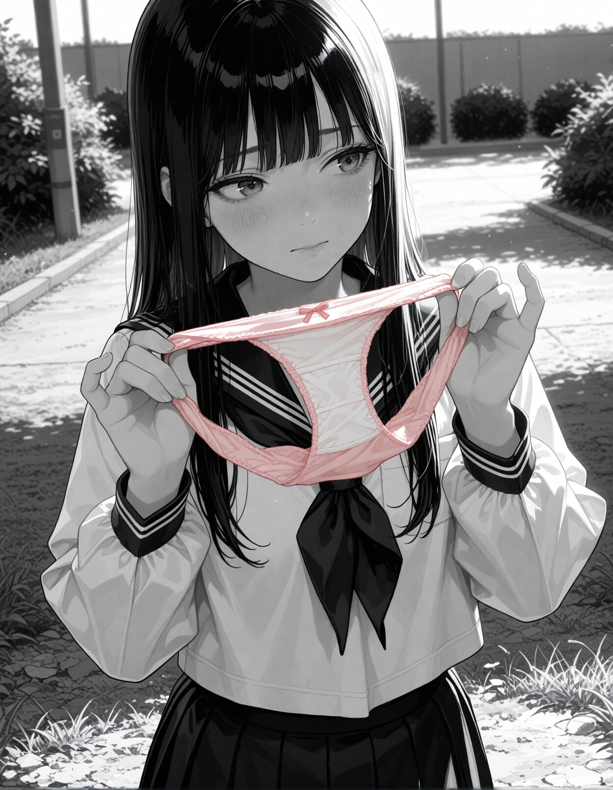 パンツだけ色が乗る世界③