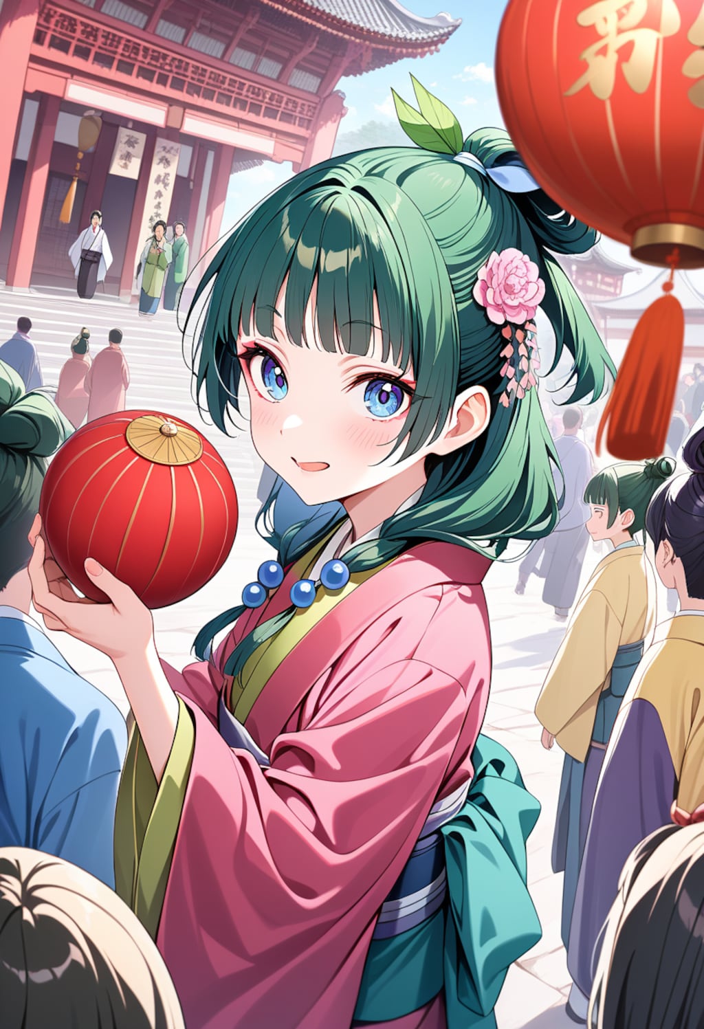 薬屋のひとりごと　猫猫初詣