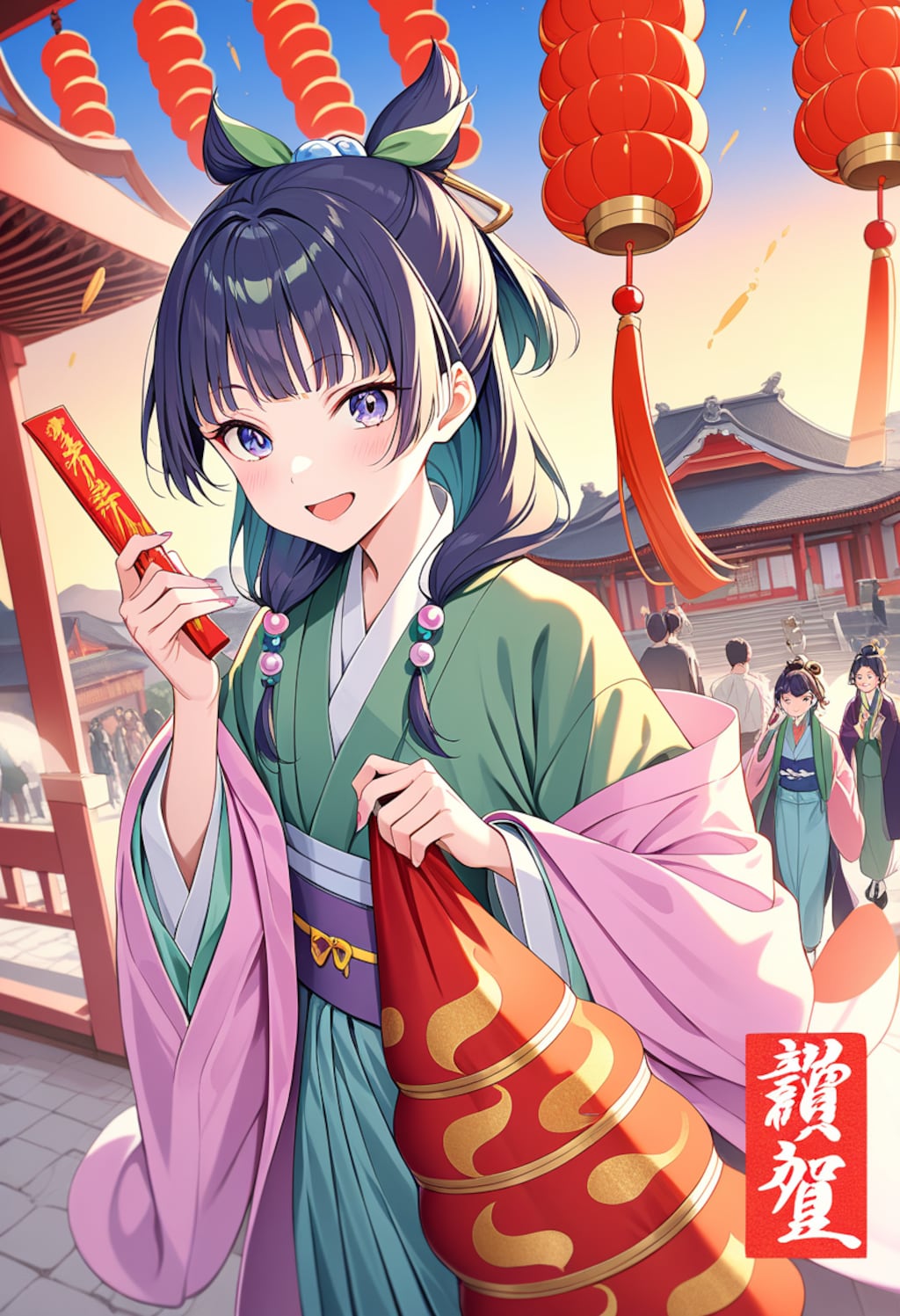 薬屋のひとりごと　猫猫初詣