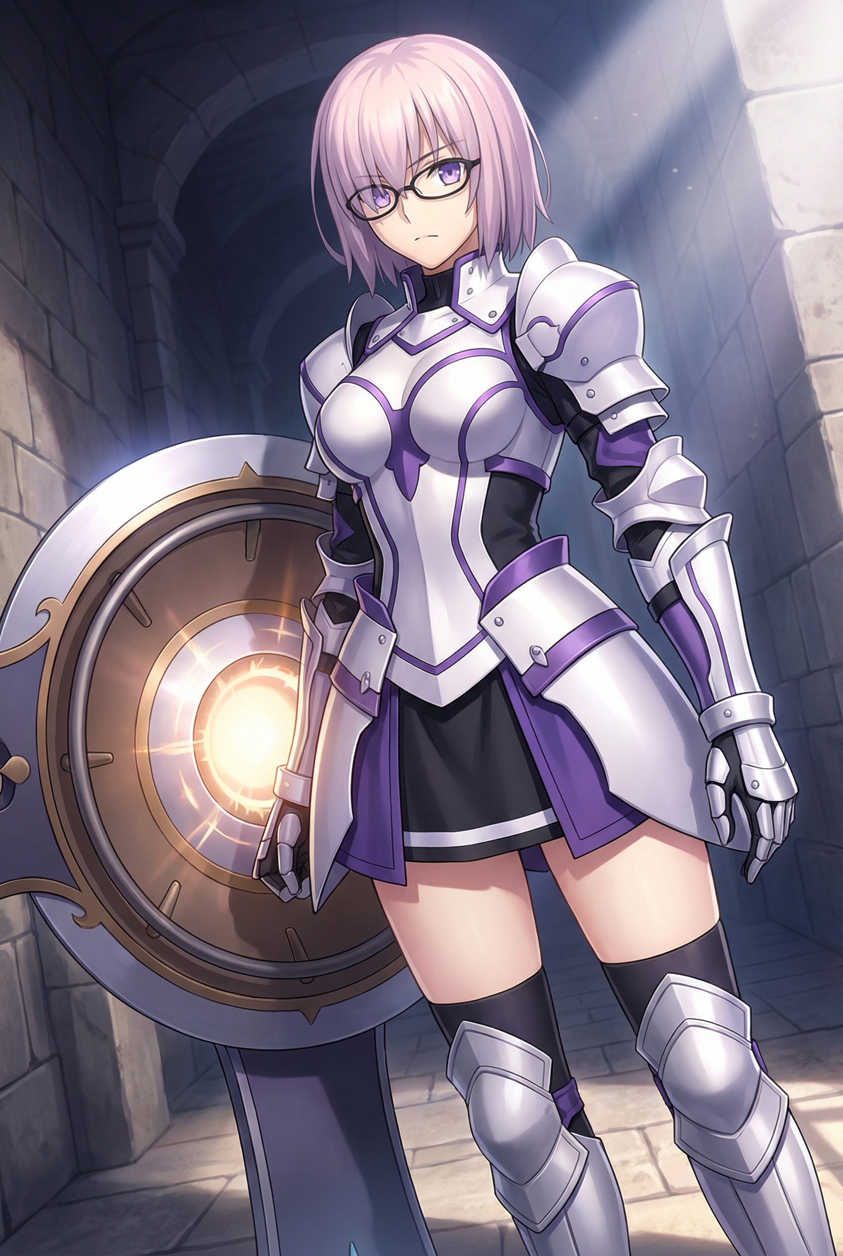 マシュ・キリエライト・・・召喚に従い参上しました。 | の人気AIイラスト・グラビア