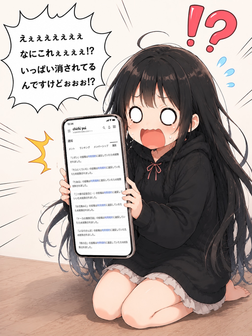いっぱい消えました…