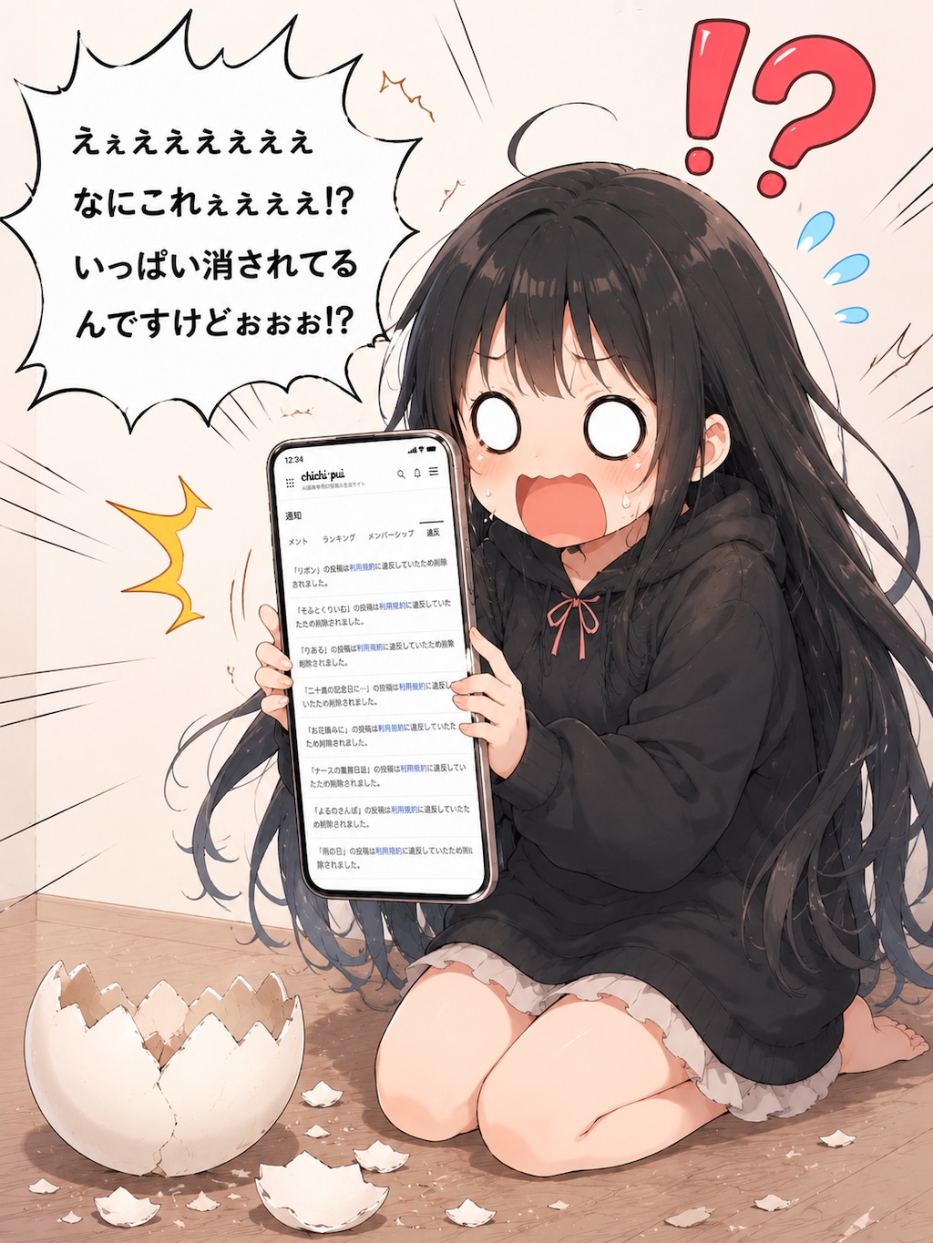 いっぱい消えました…
