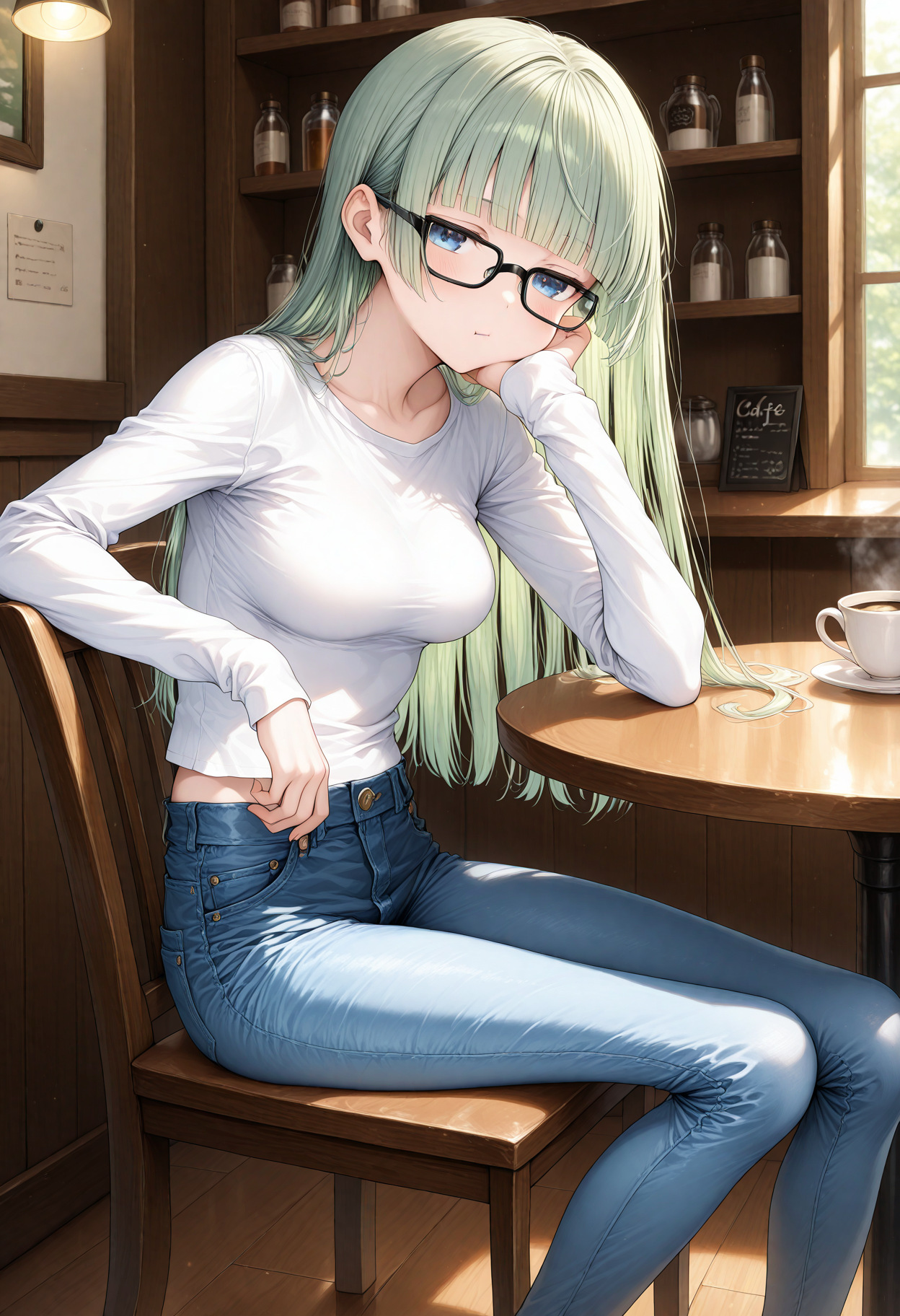 カフェ | の人気AIイラスト・グラビア