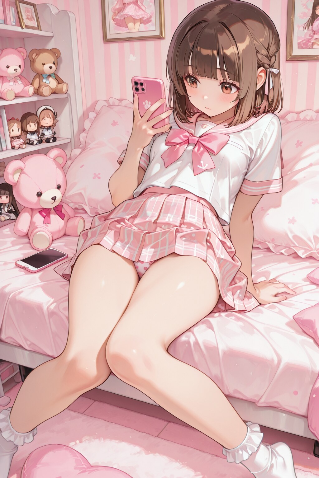cute otaku room.