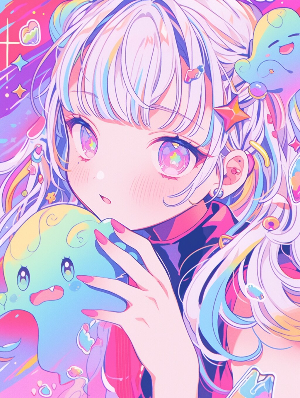 ゼリーちゃん使いの少女