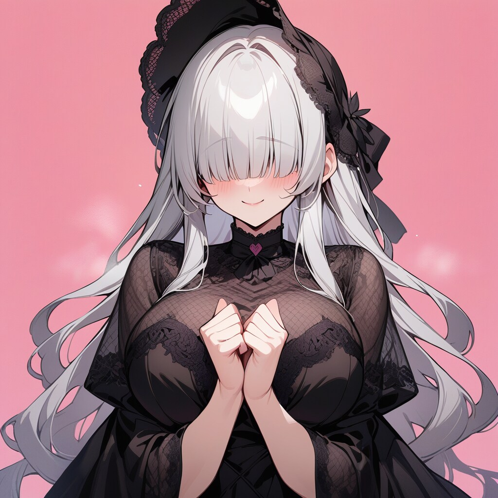 副産物_目隠れお嬢様 | の人気AIイラスト・グラビア