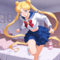 うさぎにいろいろ着せてみた / Usagi in various outfits / 穿着不同服装的 Usagi 2枚目