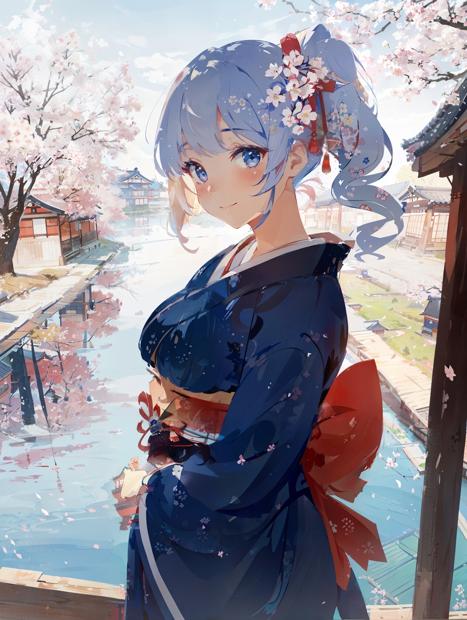 桜景色