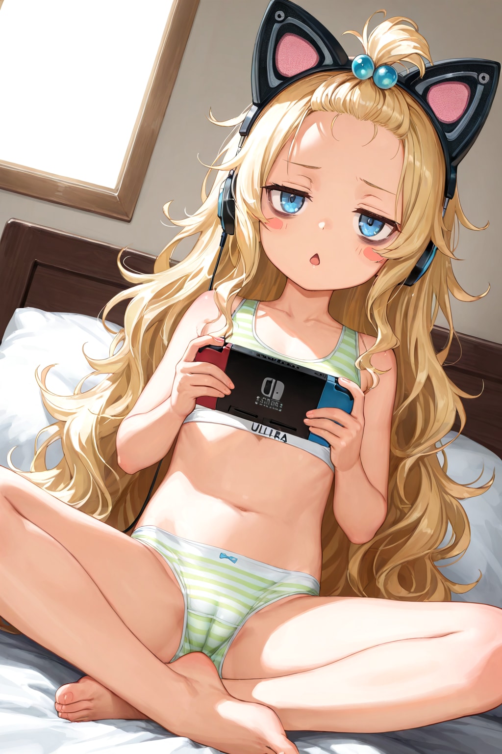 あぅ？　にぃにぃ？　おお！　もう朝か！