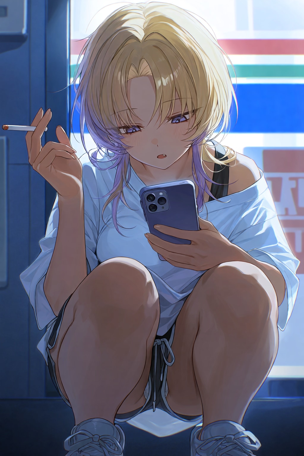 パンツ見えてるよ