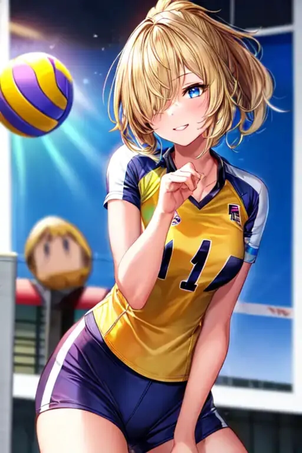 ケイトのバレーボール授業