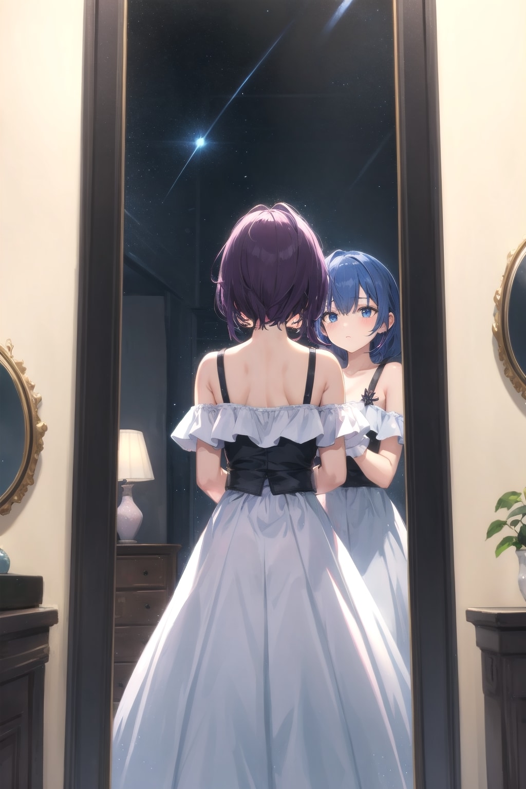 鏡の世界の午前0時