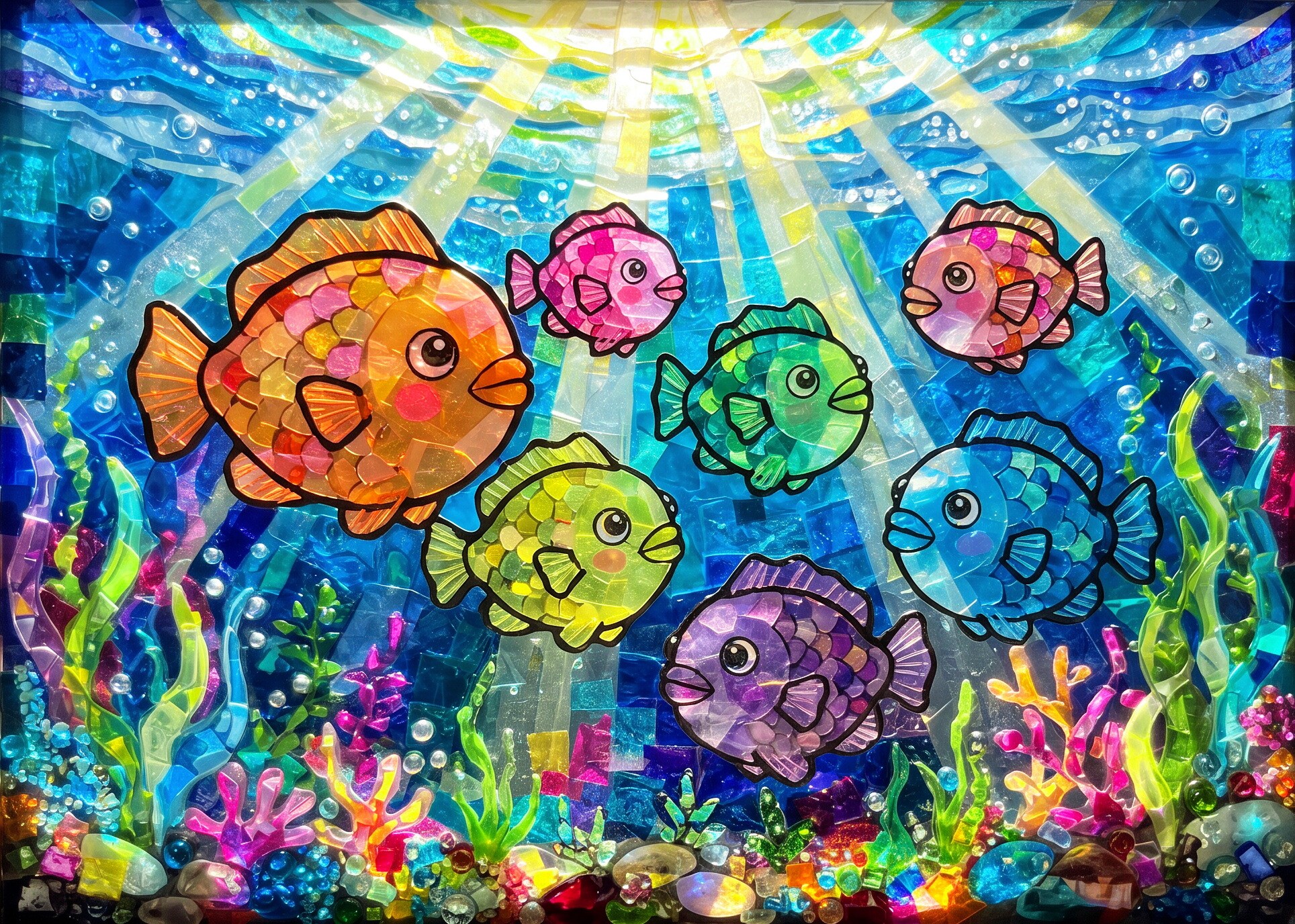 まるい魚 | の人気AIイラスト・グラビア
